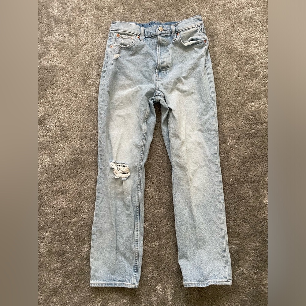 Gap Cheeky Straight Jeans Women's 27/4R High Rise
